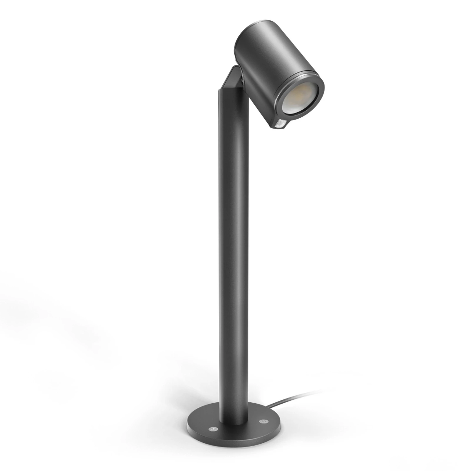 STEINEL LED podlahová lampa Way SC Sensor, antracitová, IP65, RGBWW