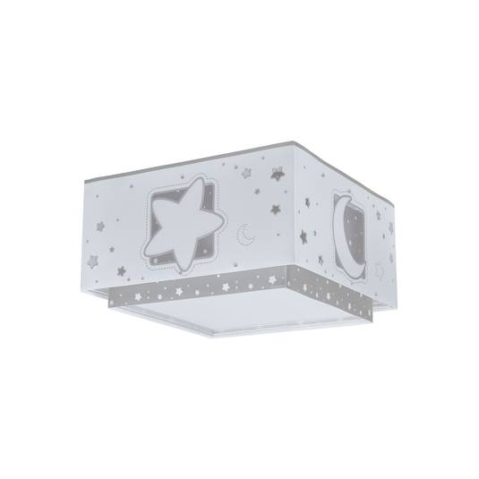 Dalber Kinder Hanglamp Plafondlamp Kinderkamer Kinderlamp Moonlight Maan And Sterren Grijs 751209077