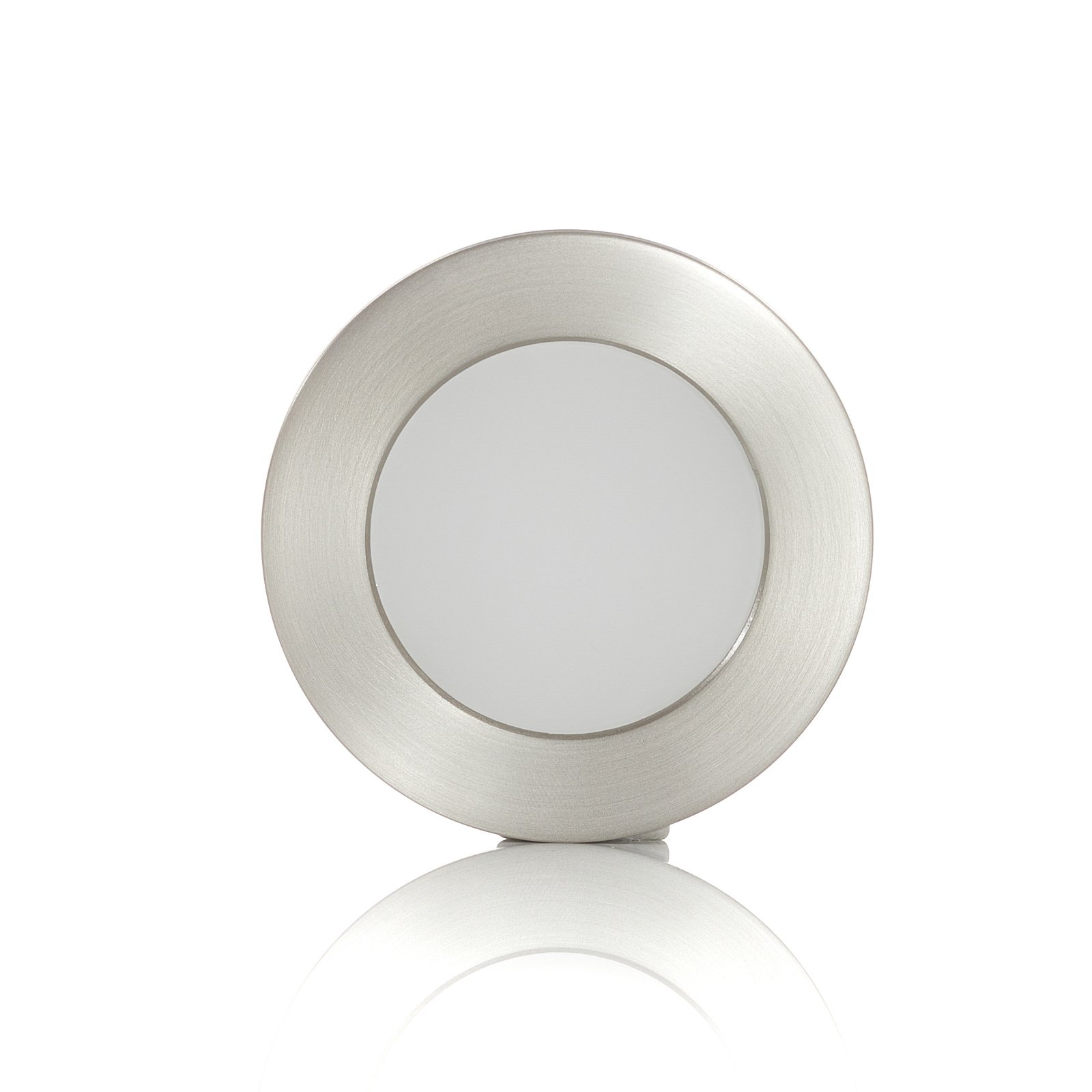 BEGA Accenta LED recessed wall lamp round with frame