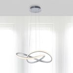 Suspension LED Maria, 3-step-dim, aluminium