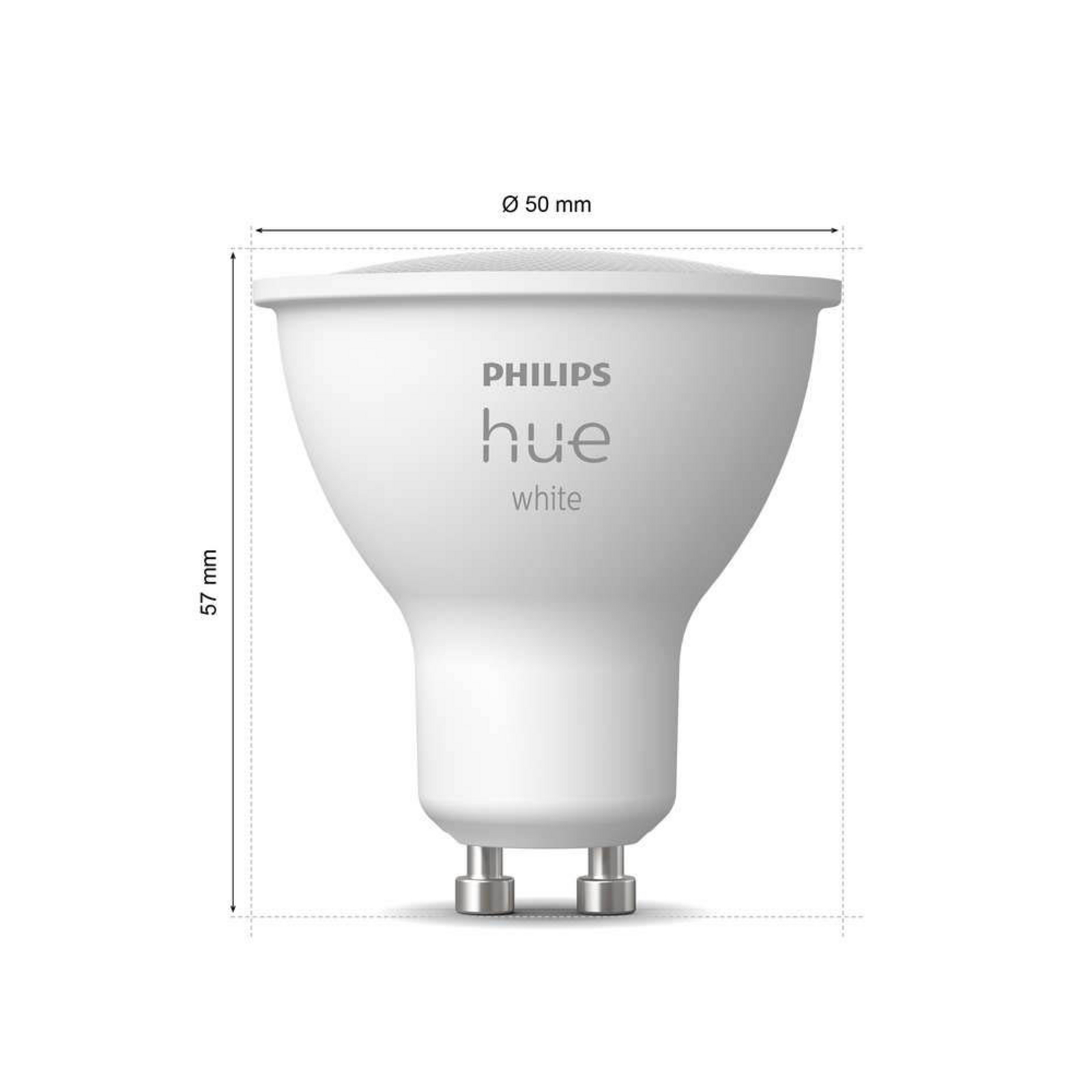 Philips Hue White 6W Bluetooth GU10 Žiarovka 2 pcs. - Philips Hue