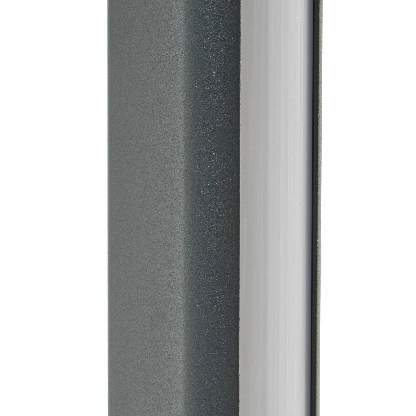 Lucande słupek oświetleniowy LED Celiora, 80 cm, antracyt, 3000 K