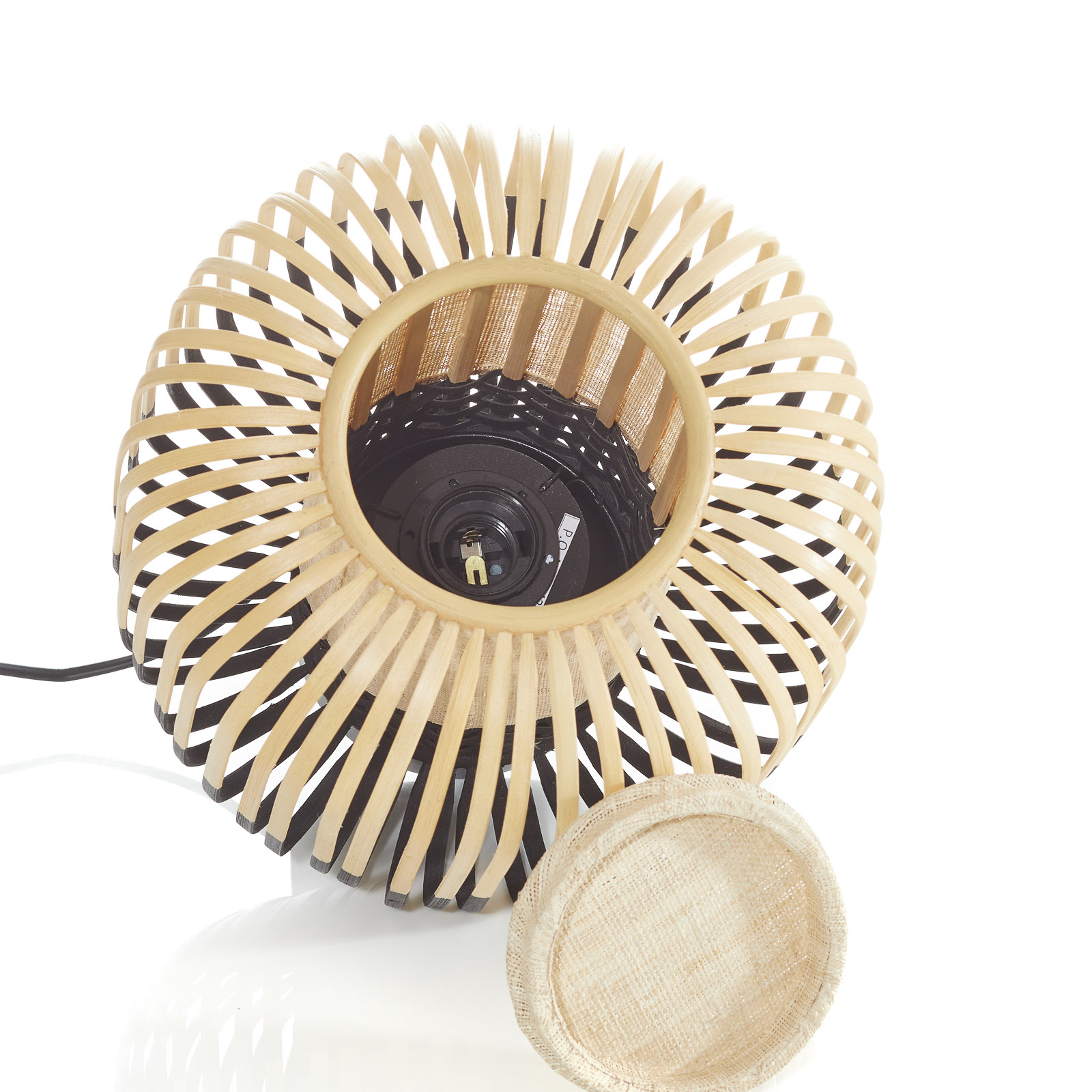 Bamboo Tischleuchte S Black - Forestier