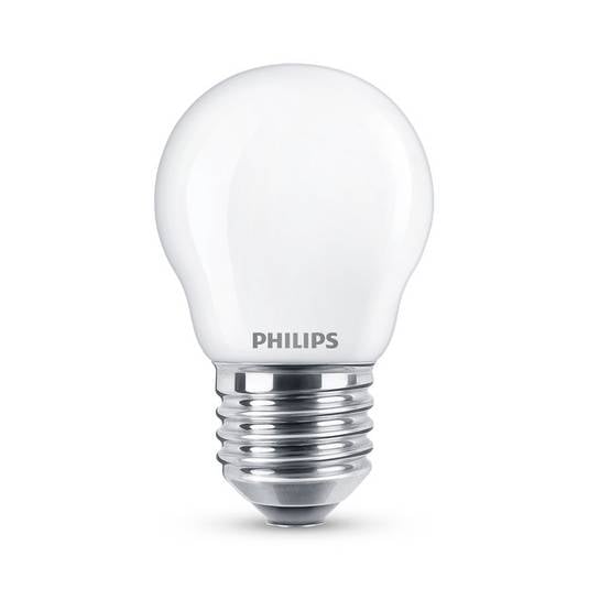 Philips Classic LED-Lampe E27 P45 6,5W matt 4.000K