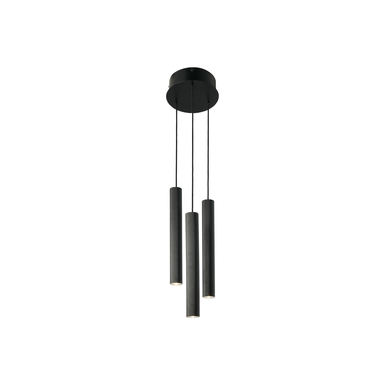 Vico 3 Závěsné Světlo Black - Nordlux