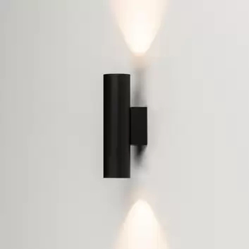 WiZ LED-Wandleuchte Up&Down, schwarz
