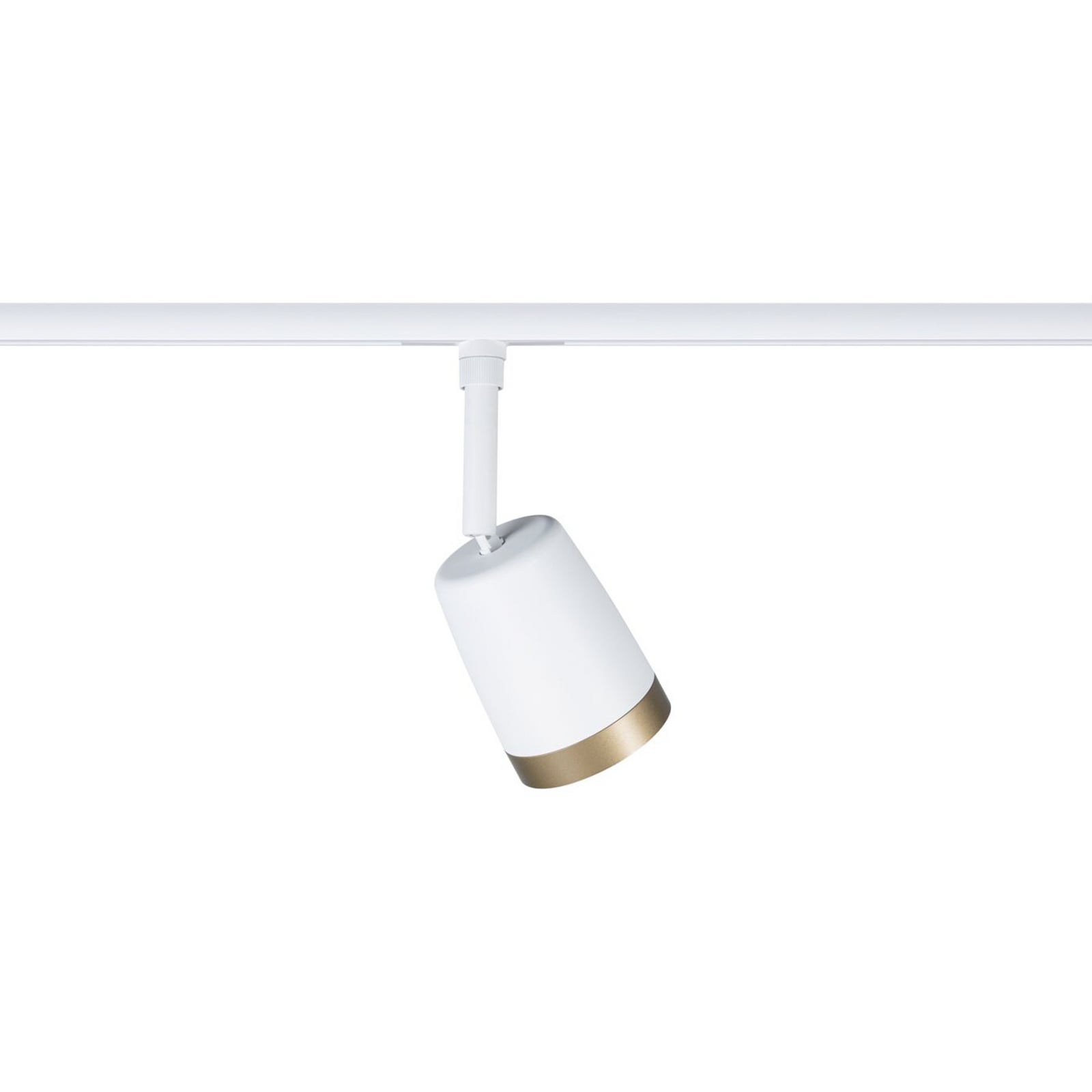 Paulmann URail tirni reflektor COVER, belo-zlata, Ø 7 cm, GU10