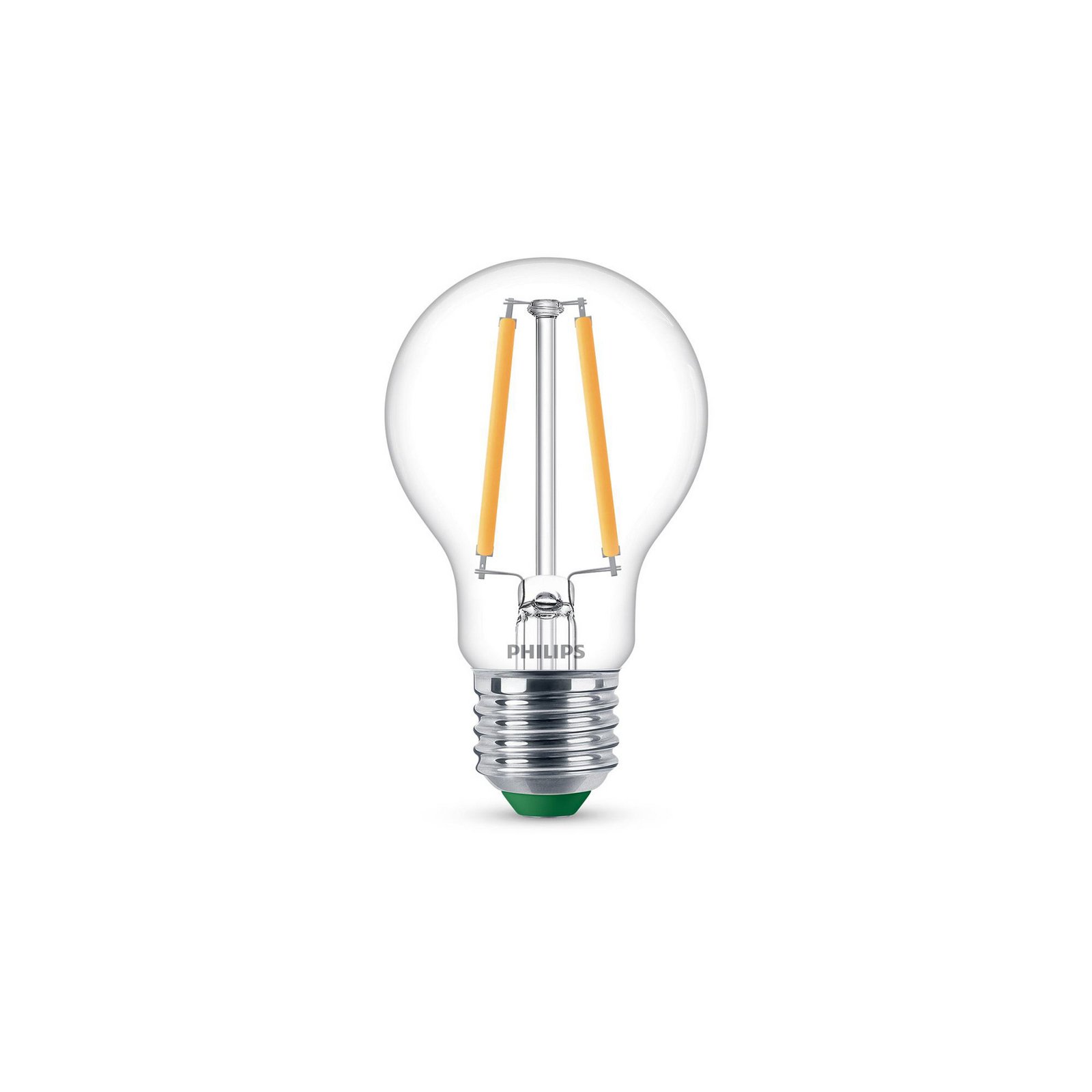 Philips LED-pære E27 A60 2,3W 485lm 2700K filament 6-pak