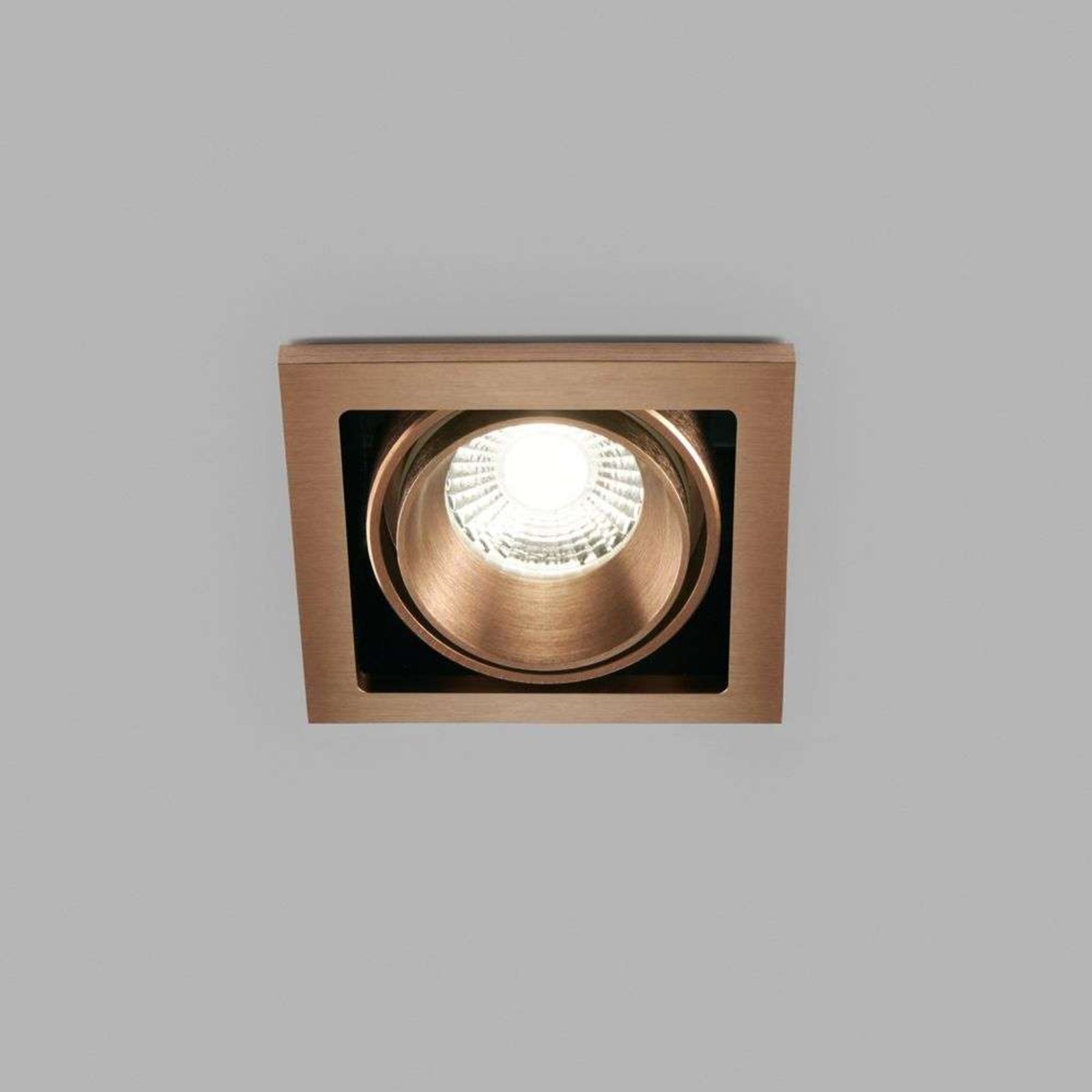 Ghost +1 Recessed Spot 9W 2700/3000K Rose Gold - LIGHT-POINT