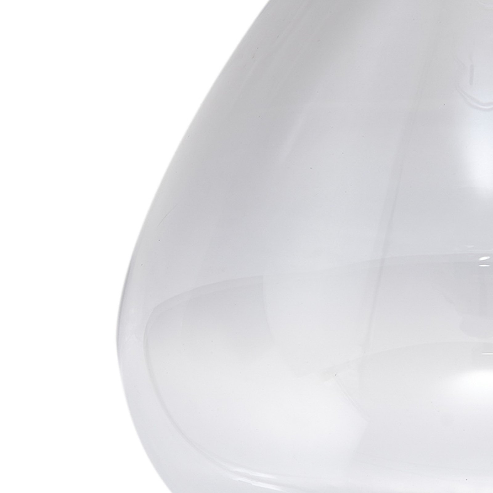 Lindby Pendura wandlamp, Ø 15 cm, zwart, glas