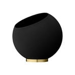 Globe Pflanzentopf Ø43xH37,4 Black/Gold - AYTM
