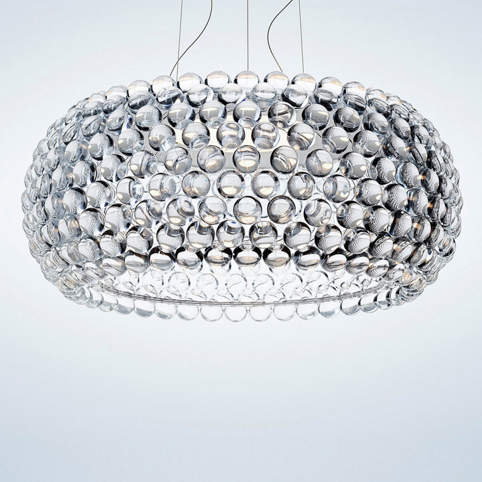 Foscarini Caboche Plus Grande MyLight 2700K transp - Camera de zi / sufragerie - Design - transparent - Plastic