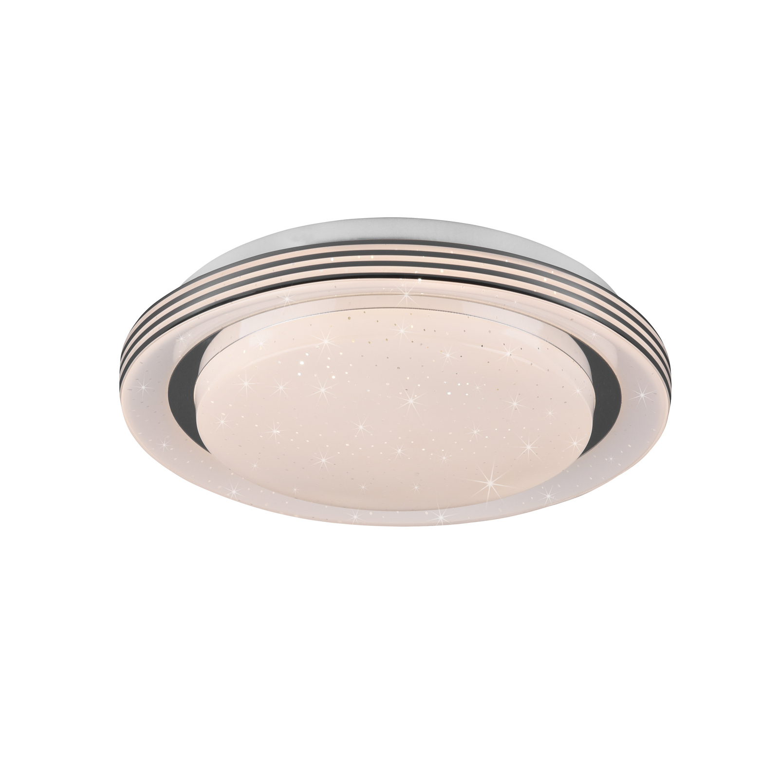 LED ceiling lamp Atria, Ø 27 cm, white, plastic, CCT