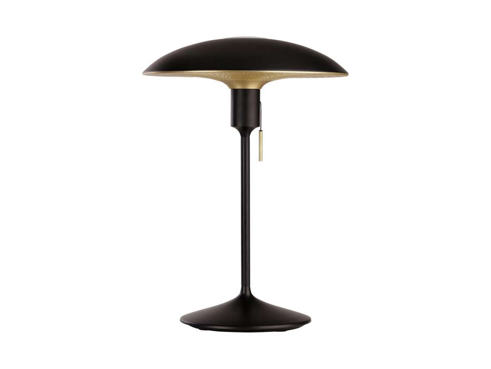 Manta Ray Table Lamp Black/Brass - UMAGE