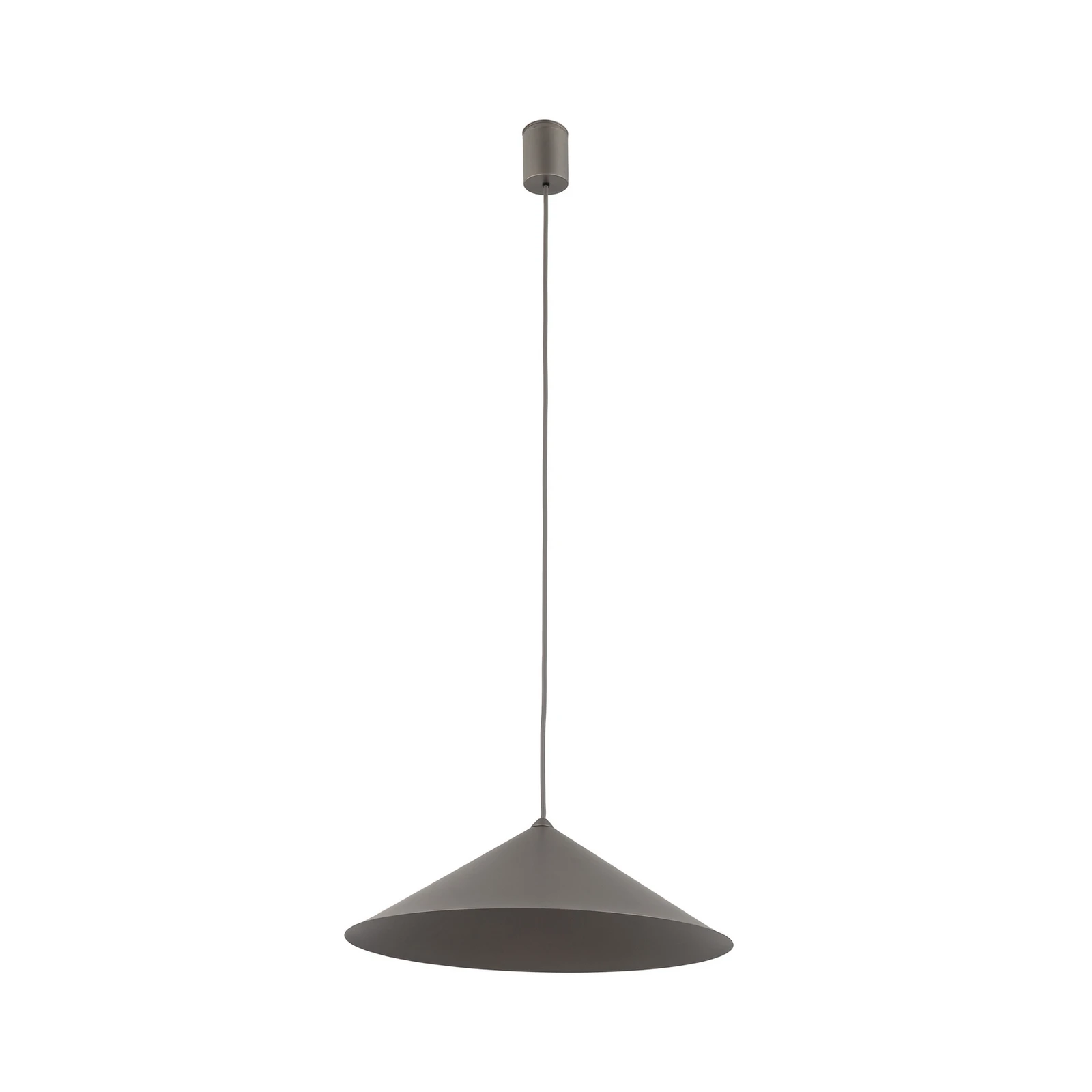 Lume L viseća svjetiljka, smeđa, metal, Ø 40 cm, GX53