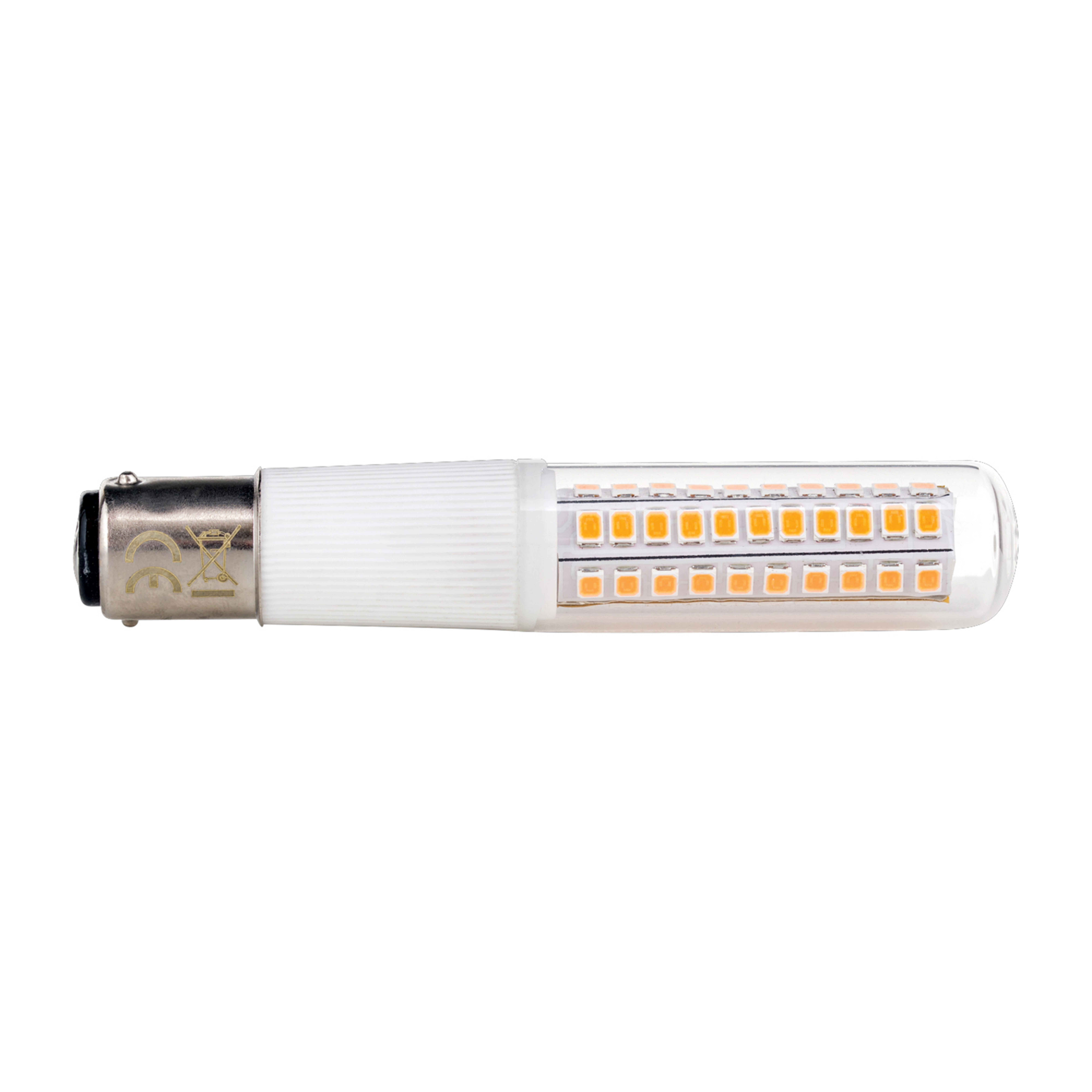LED-rørpære B15d 8 W 3.000 K