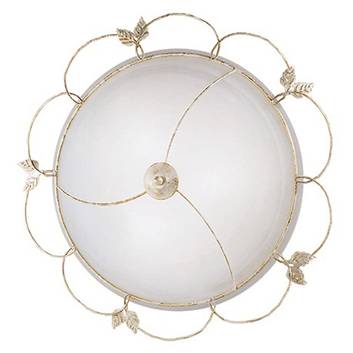 Loftlampe FLORA, design by Kögl, gulddekorering