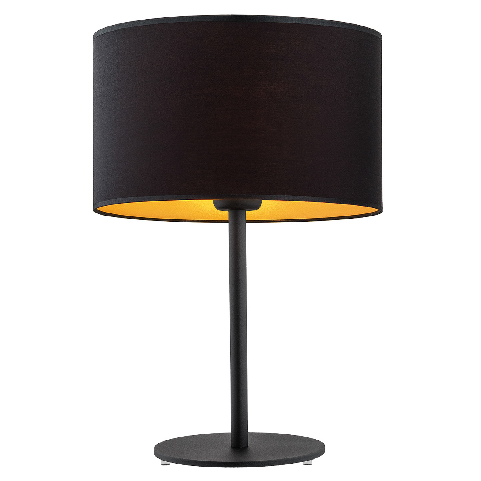Lampe à poser Lobera entièrement noire