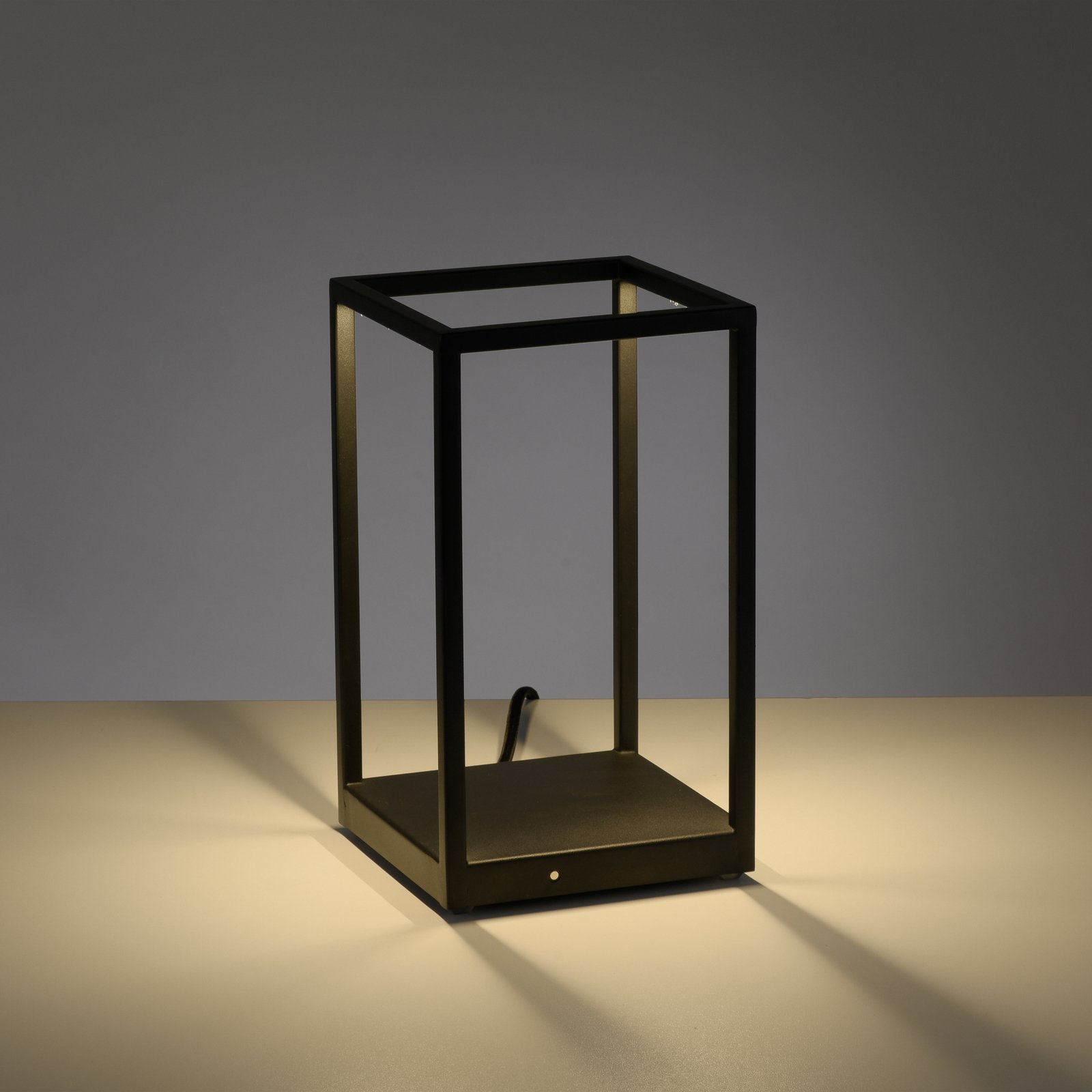 Paul Neuhaus Contura LED-bordlampe i svart