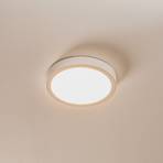 Vika LED ceiling light, round, white, Ø 18 cm