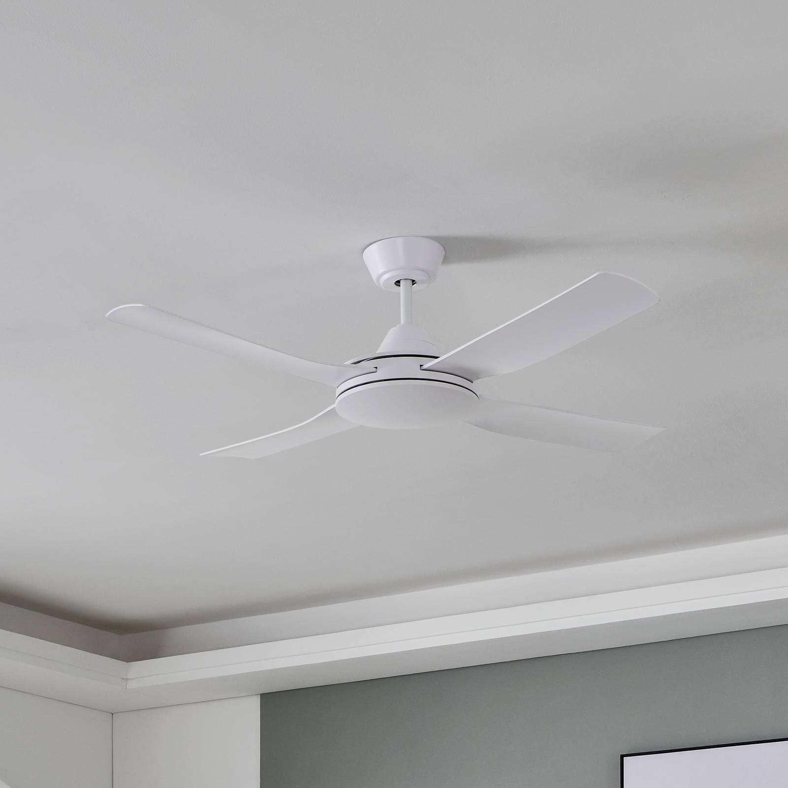 EGLO Ventilateur de plafond Bondi 1 blanc mat télécommande