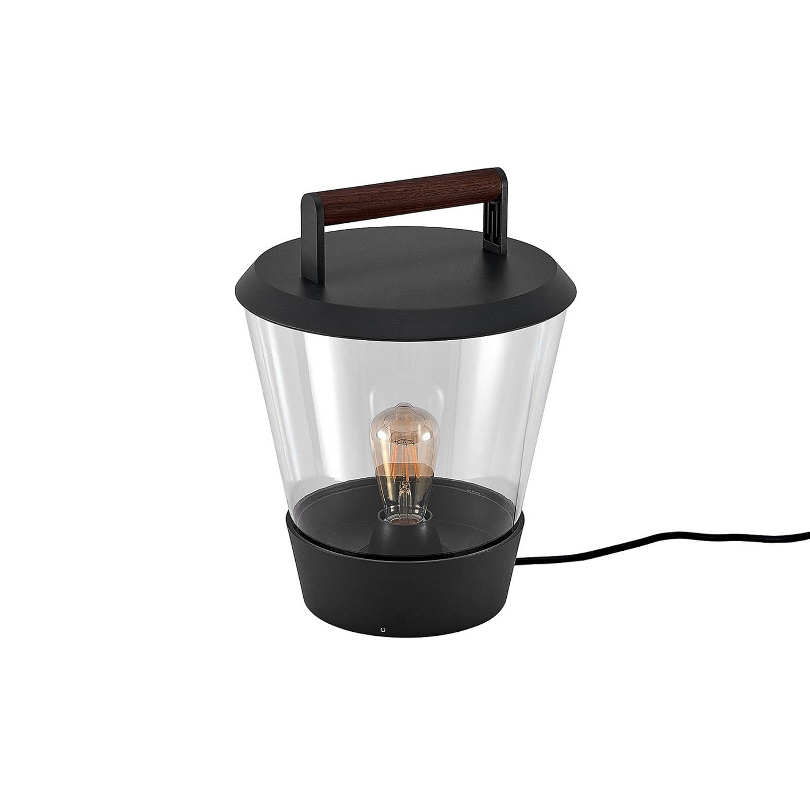 Lucande Larkyn Tischleuchte, Außendekoration