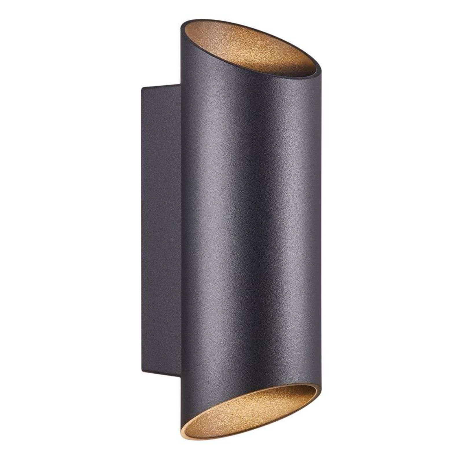 Nico Round 22 Candeeiro de Parede Exterior Black - Nordlux