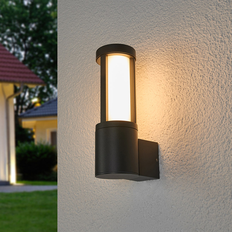 Applique d'extérieur LED gris foncé Sidny