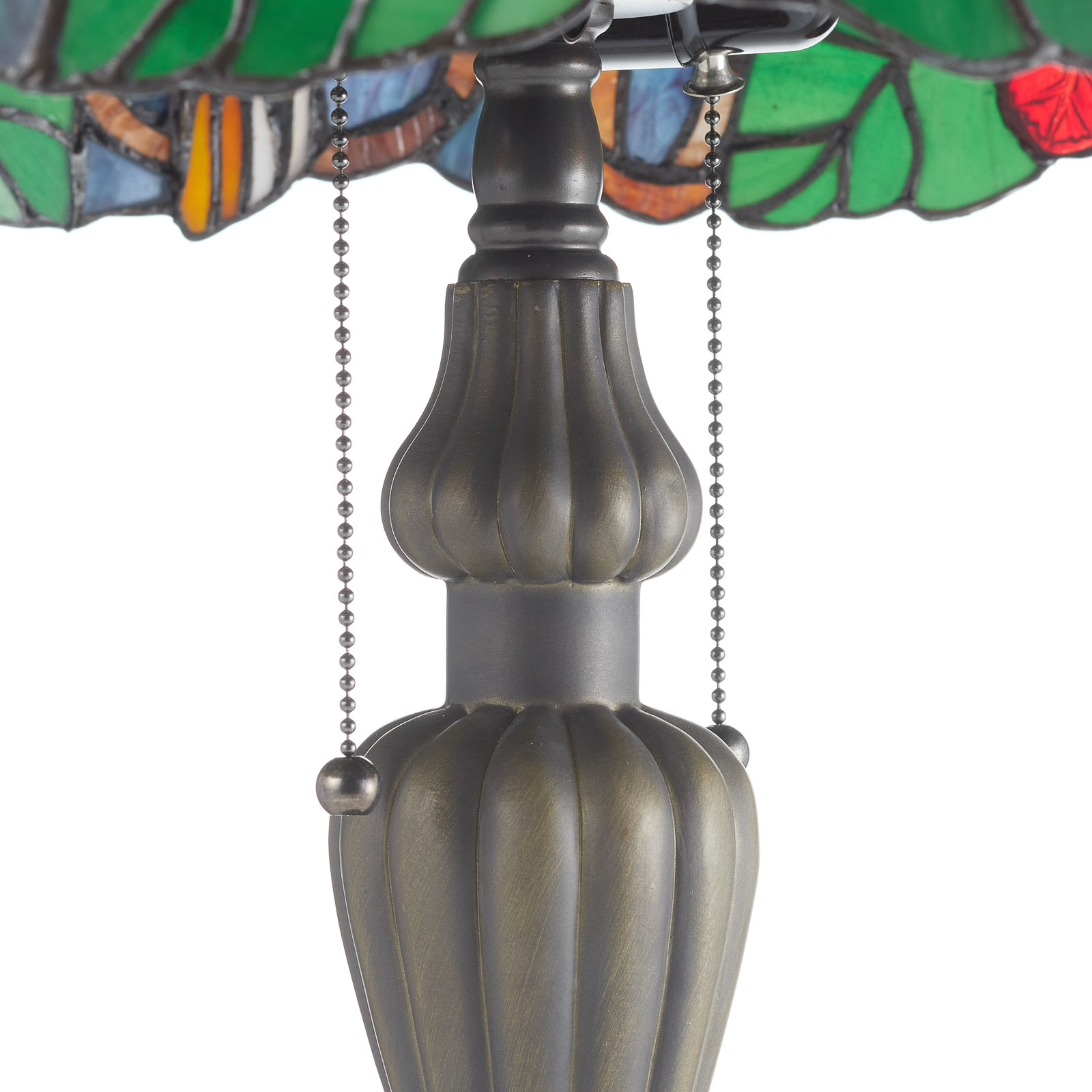 Kunsztowna lampa stołowa Australia styl Tiffany
