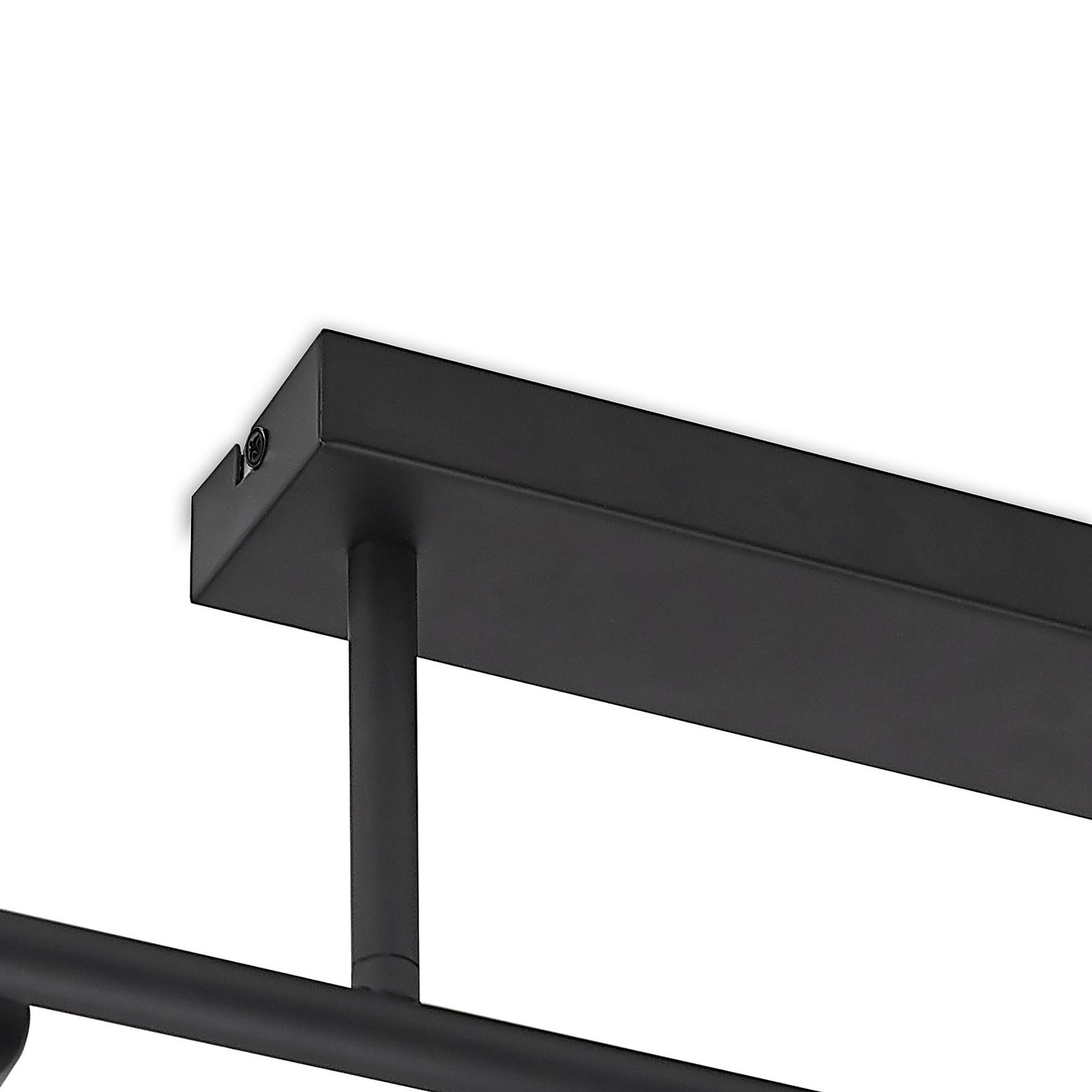 Biscala 5 Plafonnier Black/Smoke - Lindby