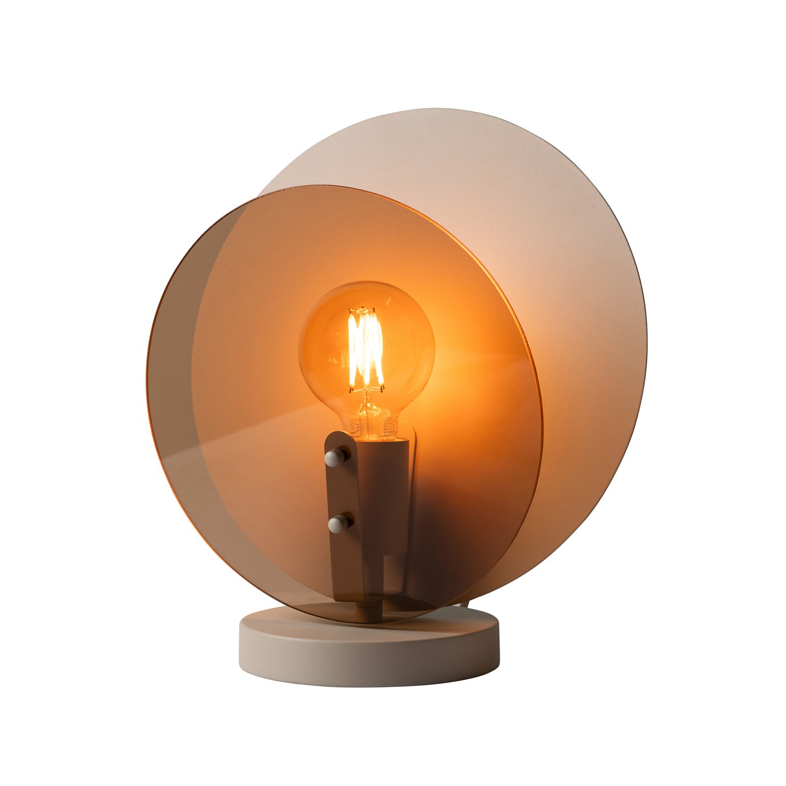 IT'S ABOUT ROMI Tischlampe Toledo, amber, Höhe 33 cm