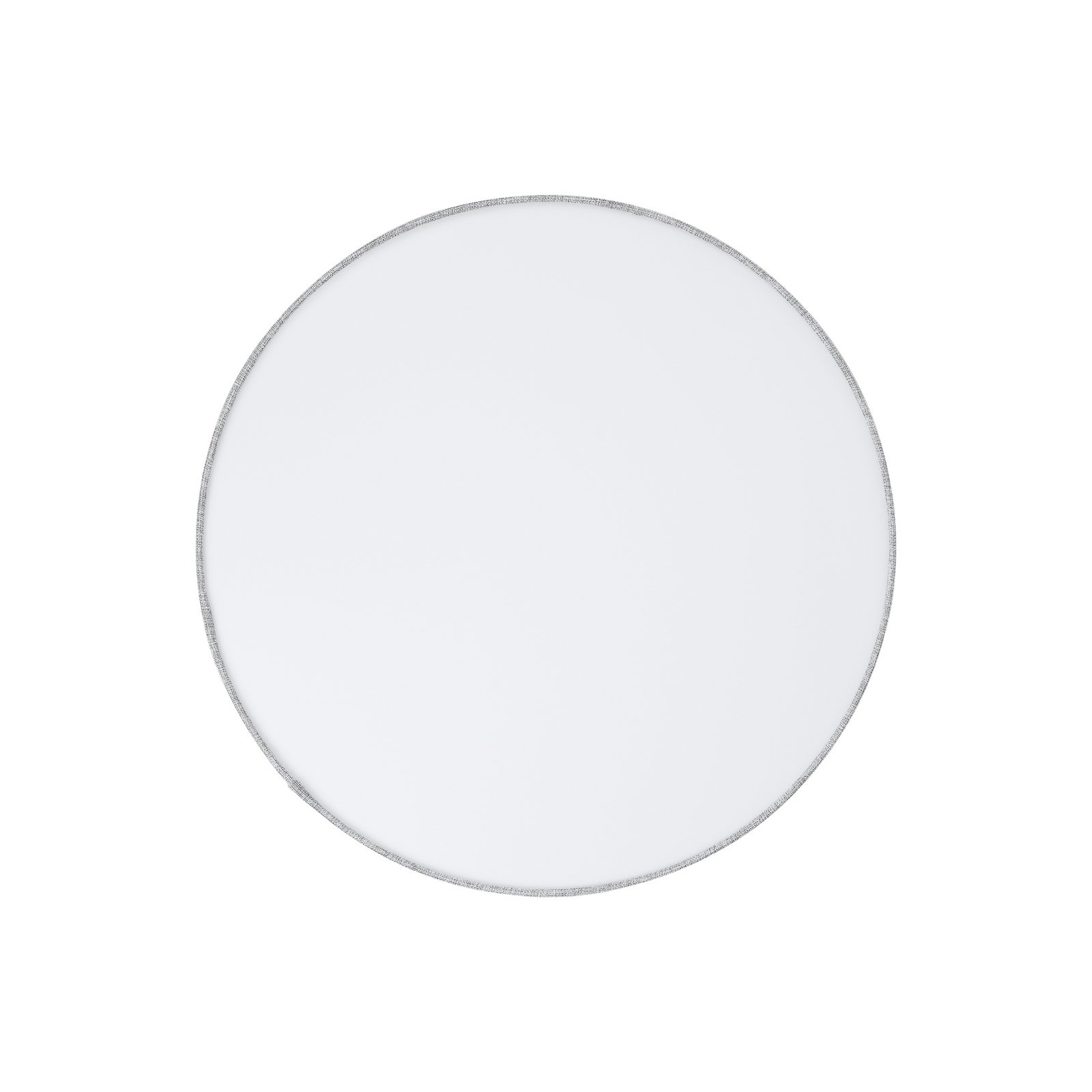 Plafonnier gris Pasteri avec abat-jour en lin 57 cm