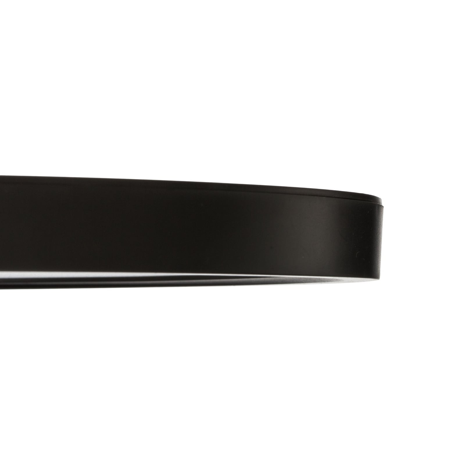 Plafón LED Lindby Pravin, Ø 40 cm, CCT, negro