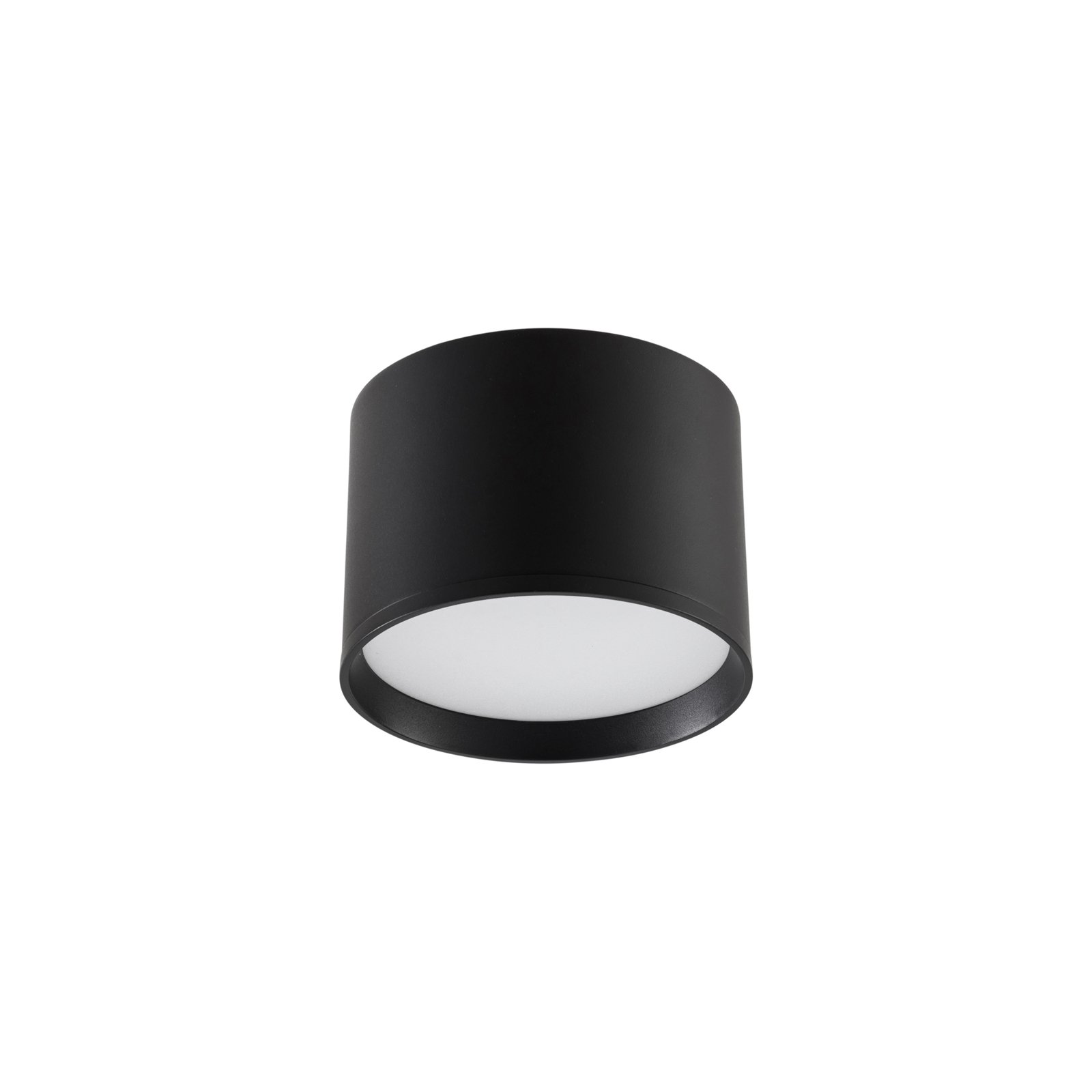 Lindby spot LED Nivoria, Ø 12 cm, noir sable, aluminium