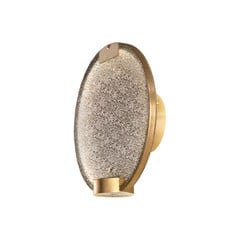Applique a LED Horo A, grigio fumo