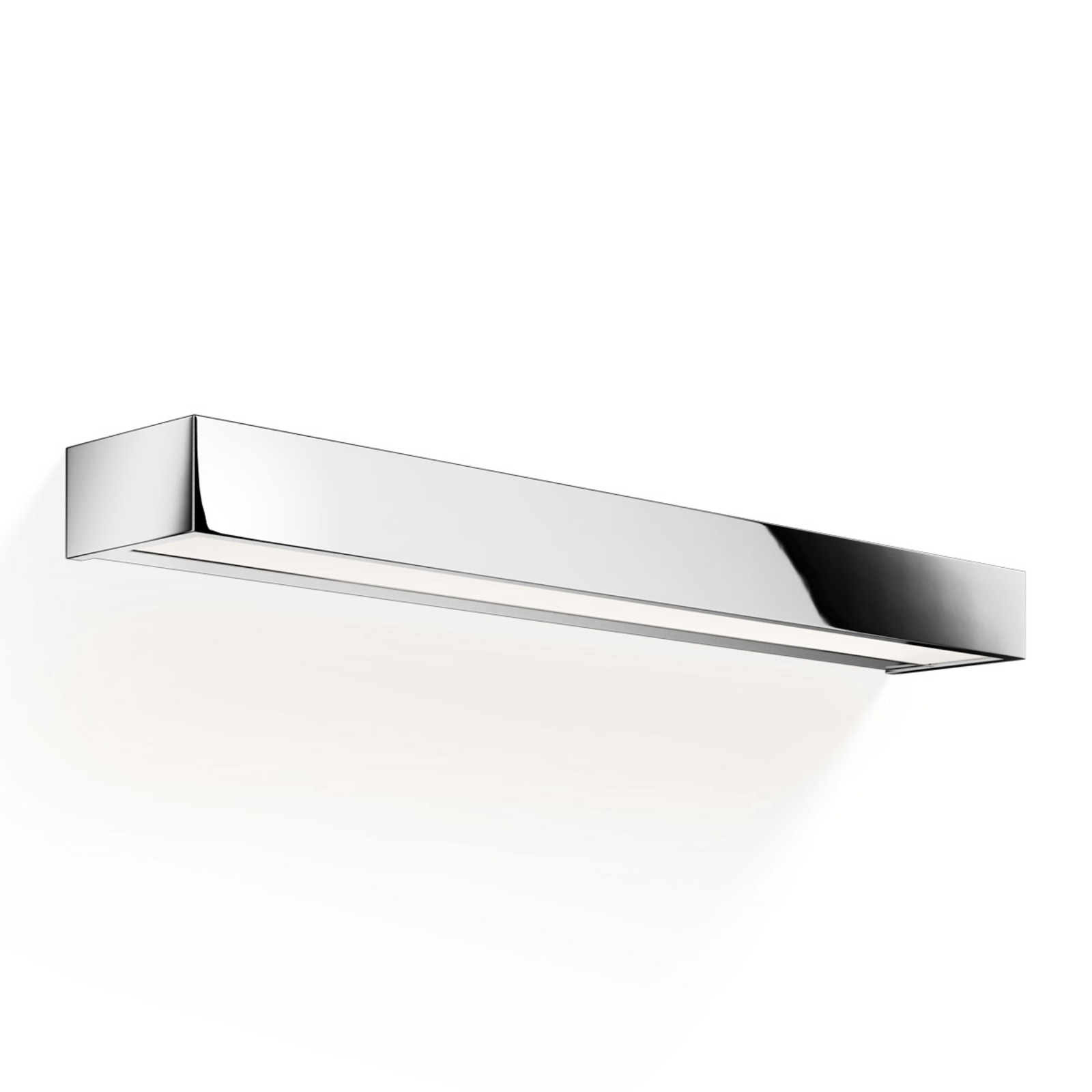 Decor Walther Box 60 N Aplică de perete cu LED 2.700 K - Baie - modern - crom alb mat - Metal