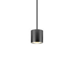 SLV LED hanging light Oculus, bronze-coloured, Ø 9 cm, dimmable to warm