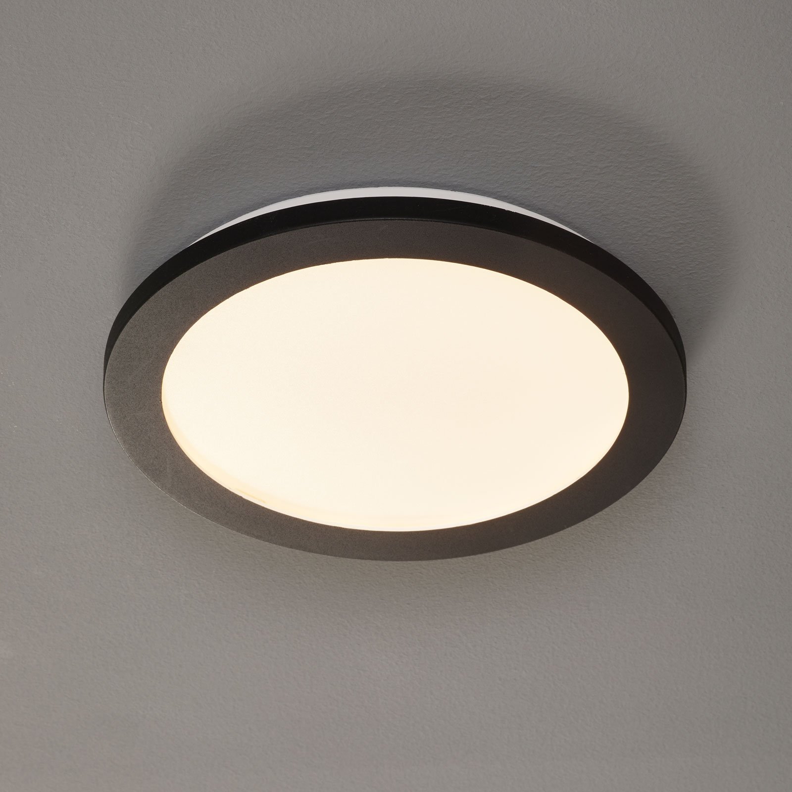 Светодиодна лампа за таван Camillus, кръгла, Ø 26 cm