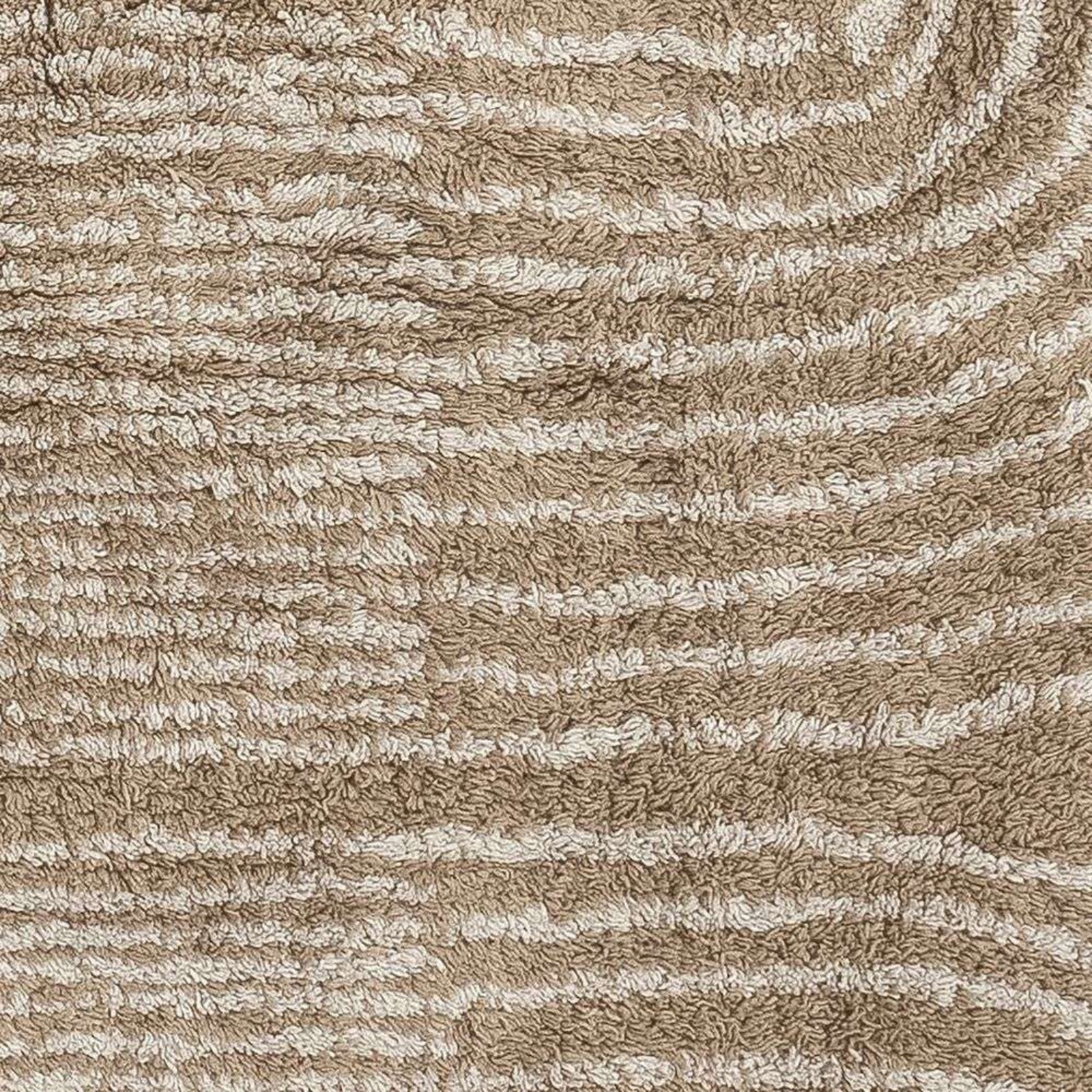 Zeynep Rug Brown/Cotton - Bloomingville