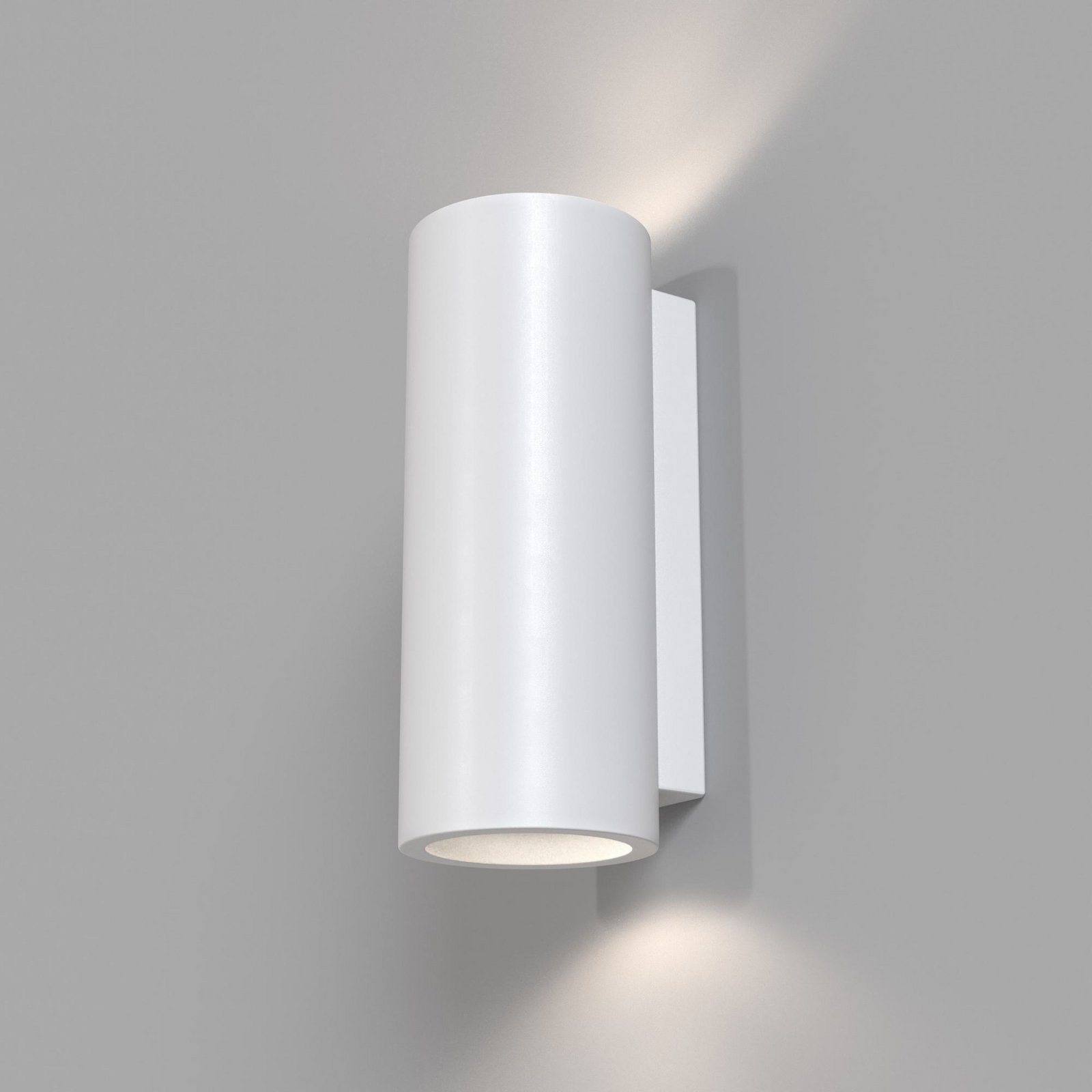 Parma wall light, plaster, 8 x 20 cm