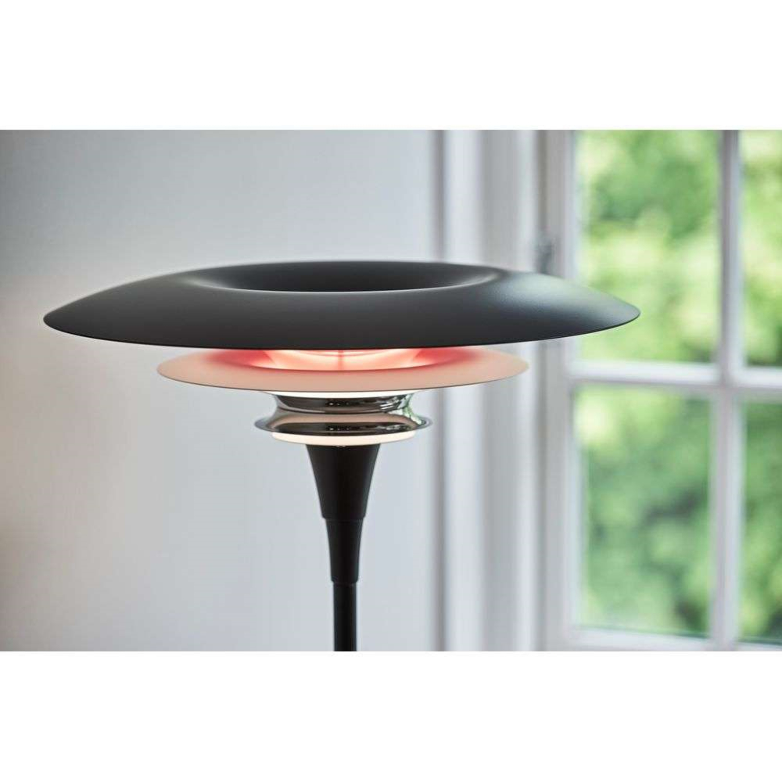 Diablo Lampadar Ø50 Matt Black/Glossy Red - Belid