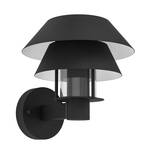 Chiappera outdoor wall light, double lampshade