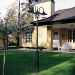 3-bulb Libra lamp post