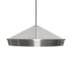 Tom Dixon LED hanging light Beat Flat Unbeaten, aluminium-coloured