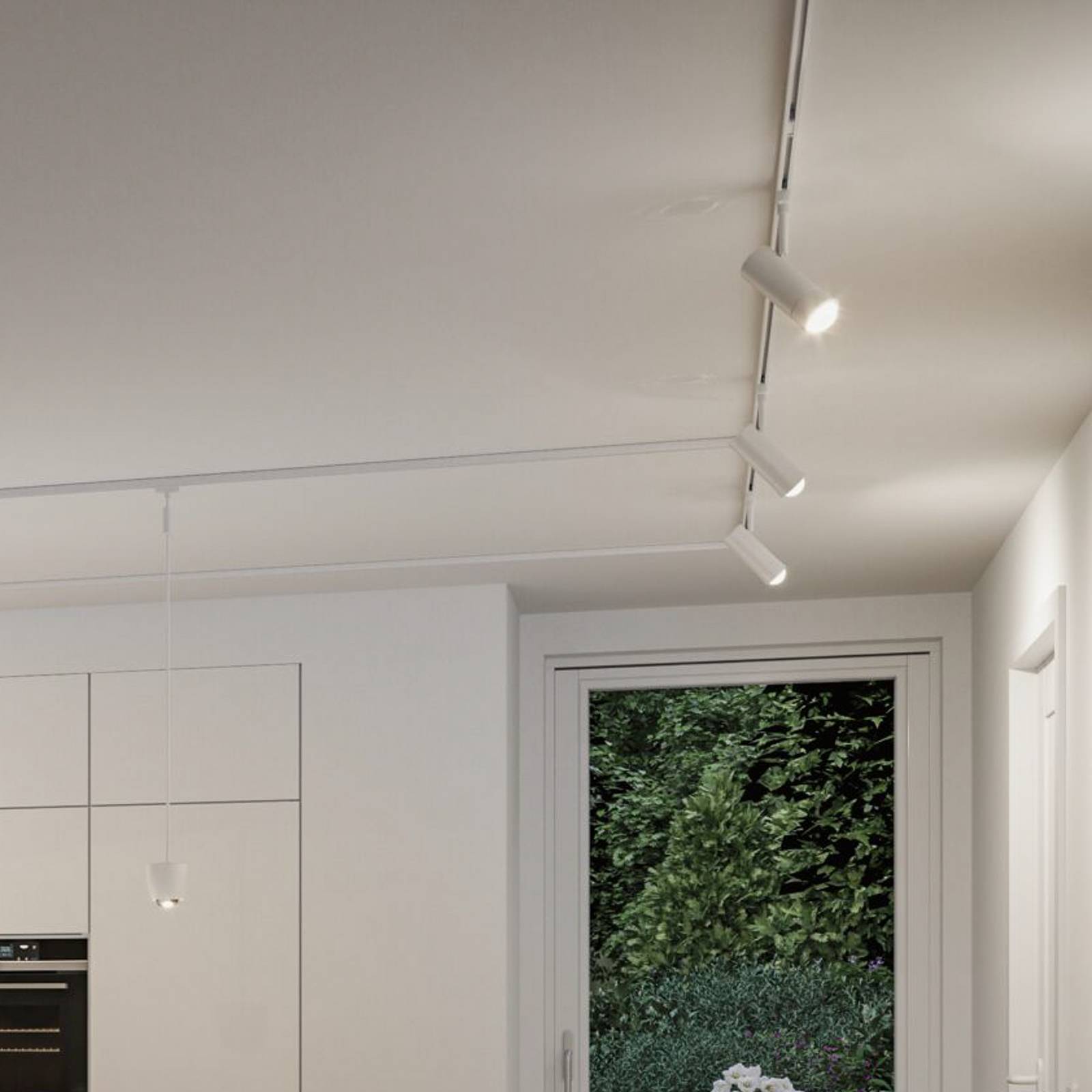 Spot LED intelligent Paulmann URail Tarie, blanc signal, ZigBee