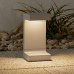 FLOS Casting C 100 LED pillar light 20 cm, 3,000 K