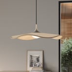 Bover LED hanglamp Mediterrània, crème, Ø 52 cm, dimbaar
