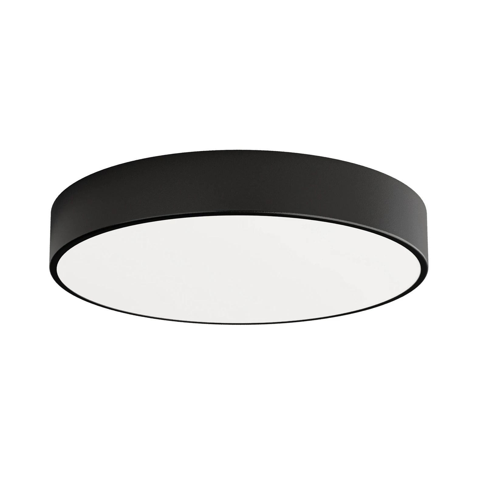 Sieninis šviestuvas Cleo, Ø 50 cm, IP20, juodas, metalas, E27