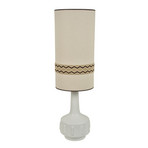 Jimmy Stehlampe weiß/beige Borte 121 cm - MARKET SET