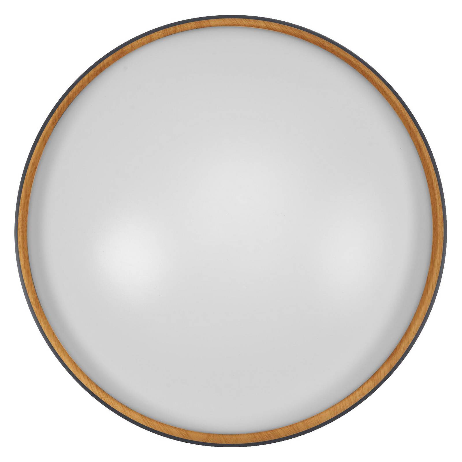Lampa sufitowa LED OSRAM ORBIS LIVIA, Ø 52 cm, szara, metalowa, ściemniana